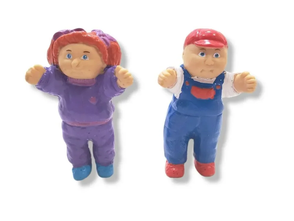 Vintage 1984 Cabbage Patch Kids Mini PVC Figures